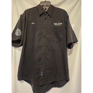 Port Authority~Mens X-Large~Don Gray Customs,Music City~Button-Front~Work Shirt